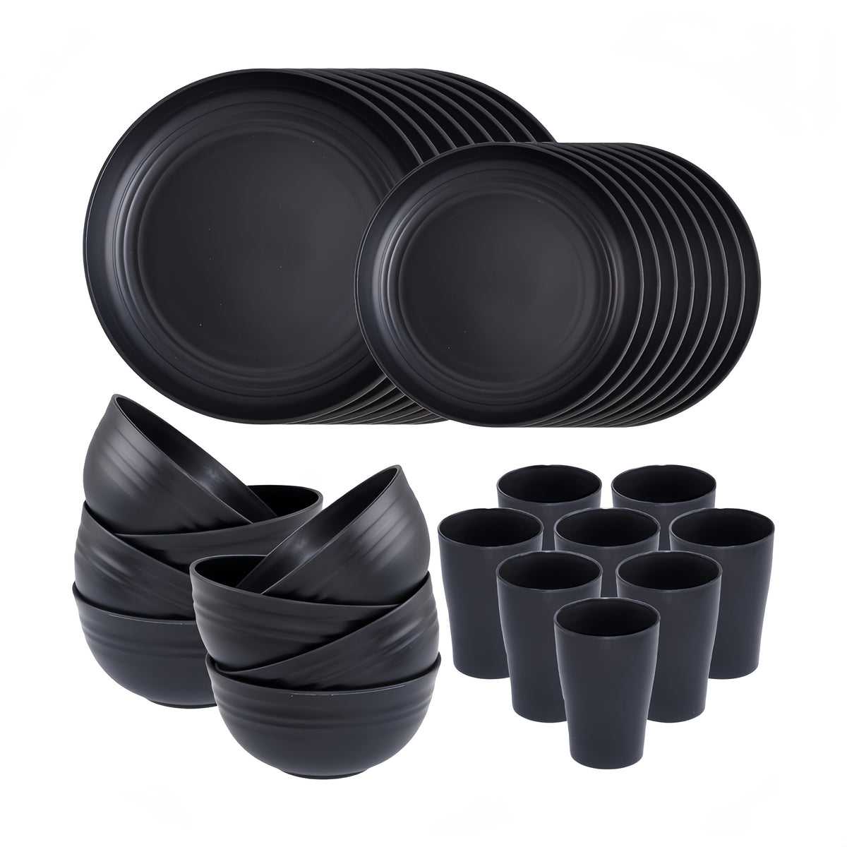 Set di posate, Nero per zona pranzo e cucina – vista dettagliata 15