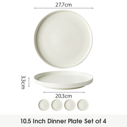 Set di stoviglie, 10,5 pollici per cucina e zona pranzo – vista dettagliata 3