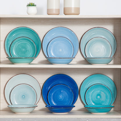 Set di stoviglie, Blu Assortiti per cucina e zona pranzo – vista dettagliata 2