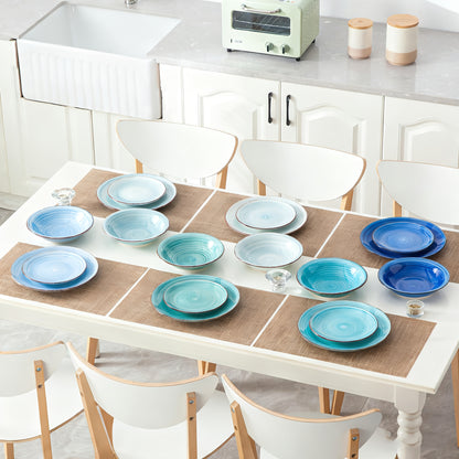 Set di stoviglie, Blu Assortiti per cucina e zona pranzo – vista dettagliata 8