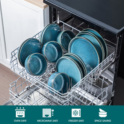 Set di stoviglie, Blu per cucina e zona pranzo – vista dettagliata 3