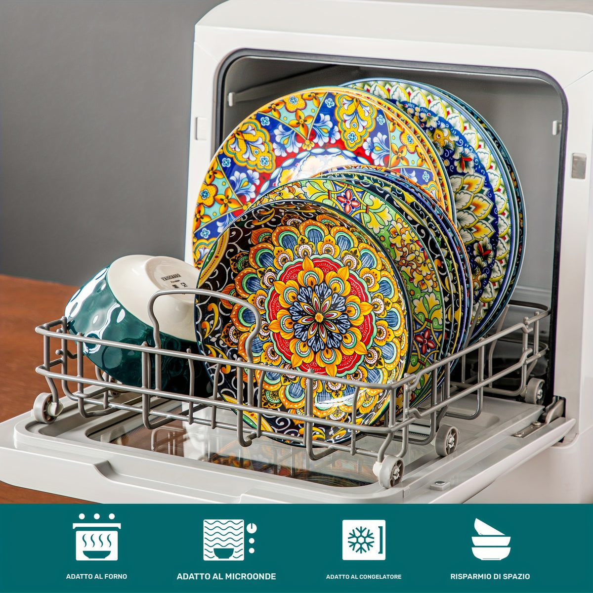 Set di stoviglie, ceramica per cucina e zona pranzo – vista dettagliata 2