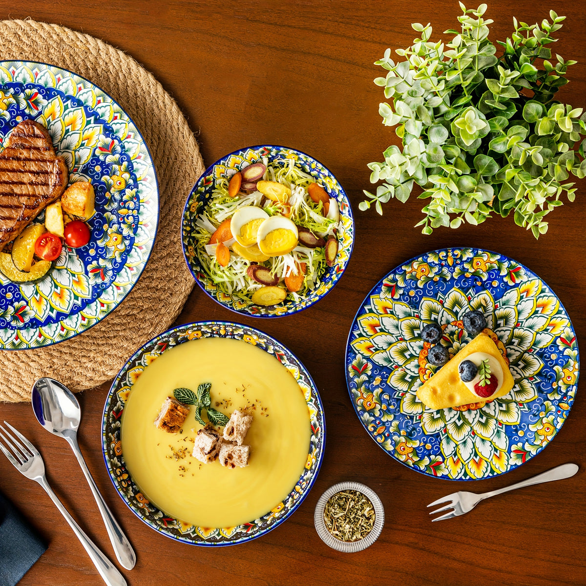Set di stoviglie, ceramica per cucina e zona pranzo – vista dettagliata 7