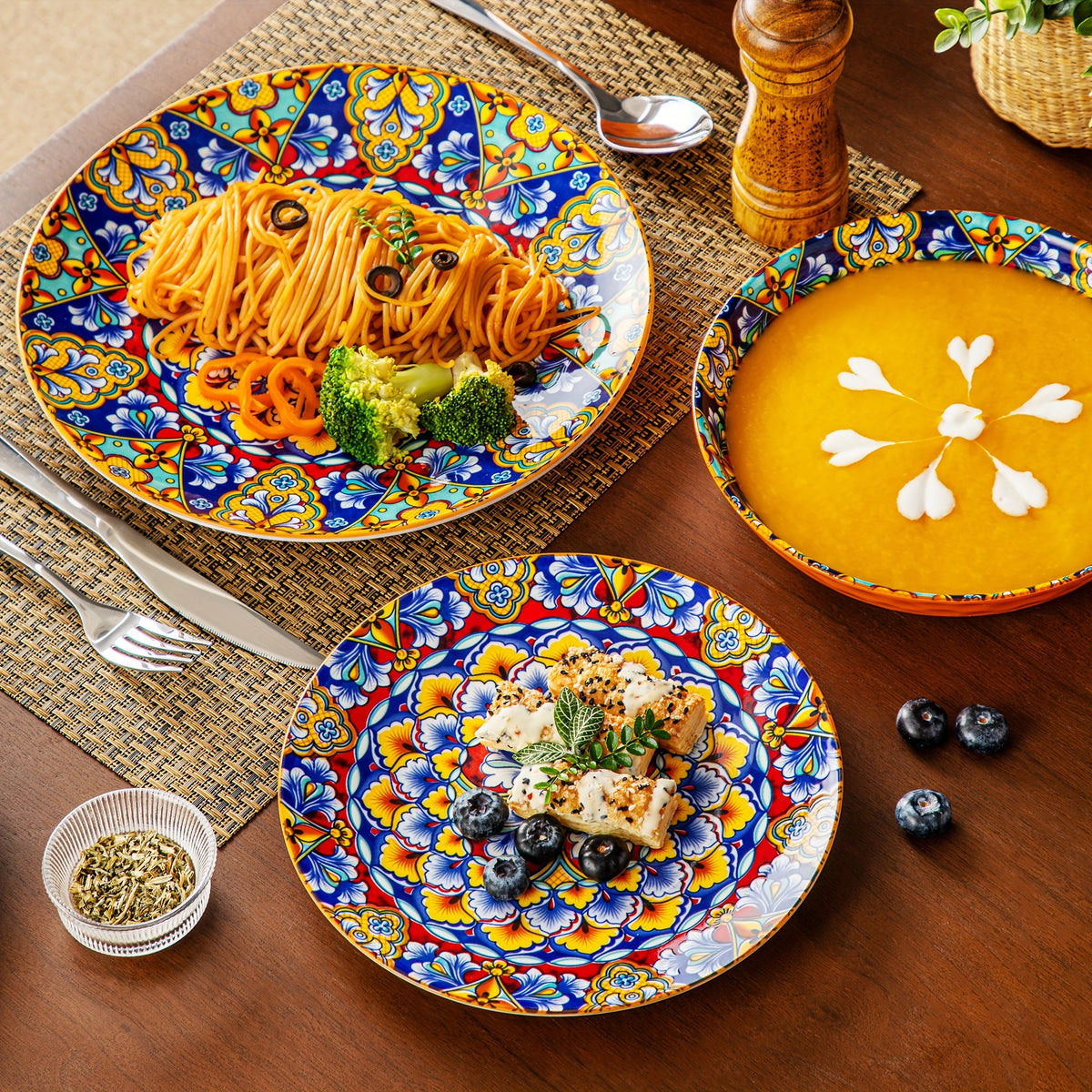 Set di stoviglie, ceramica per cucina e zona pranzo – vista dettagliata 11