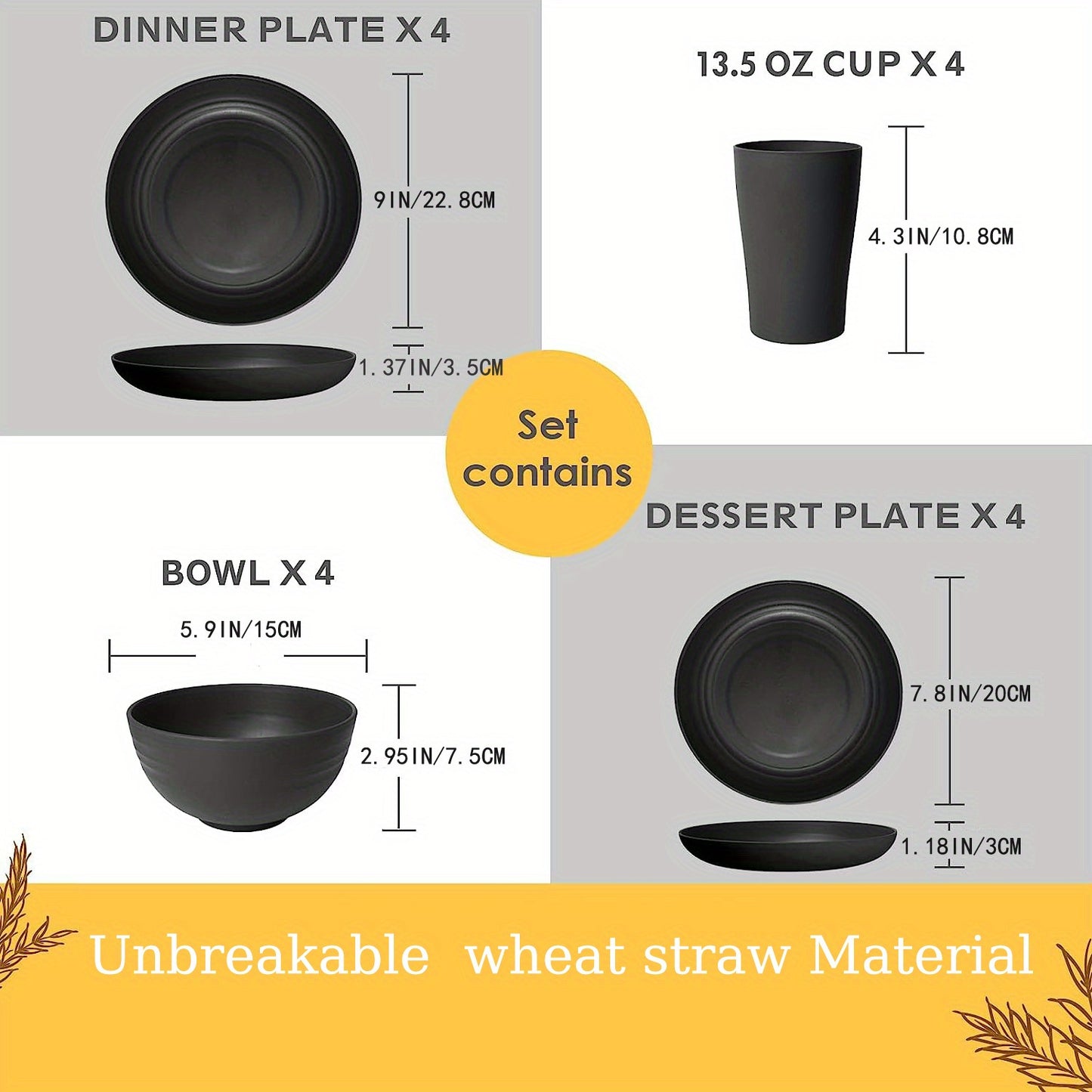 Set di stoviglie per cucina – vista dettagliata 17