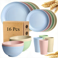 16 pz Multicolore
