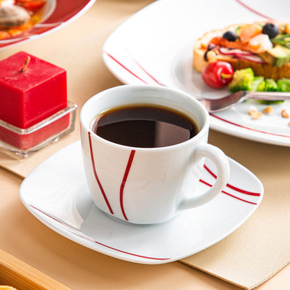 Set di stoviglie, Set da tavola da 18 pezzi per cucina e zona pranzo – vista dettagliata 5