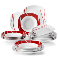 Set da tavola da 18 pezzi