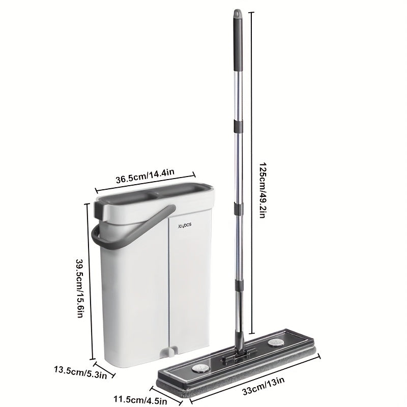 Set mocio e secchio, 40 cm per ripostiglio e casa – vista dettagliata 4