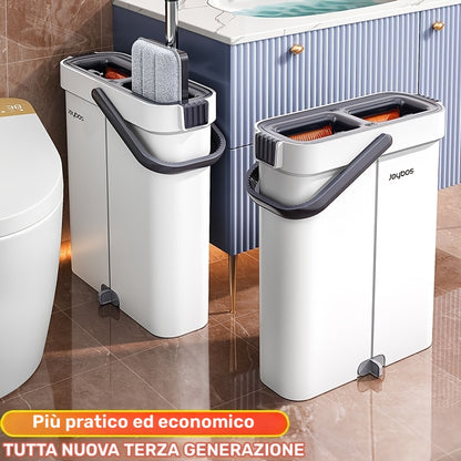 Set mocio e secchio, rotazione 360° per casa e ripostiglio – vista dettagliata 7