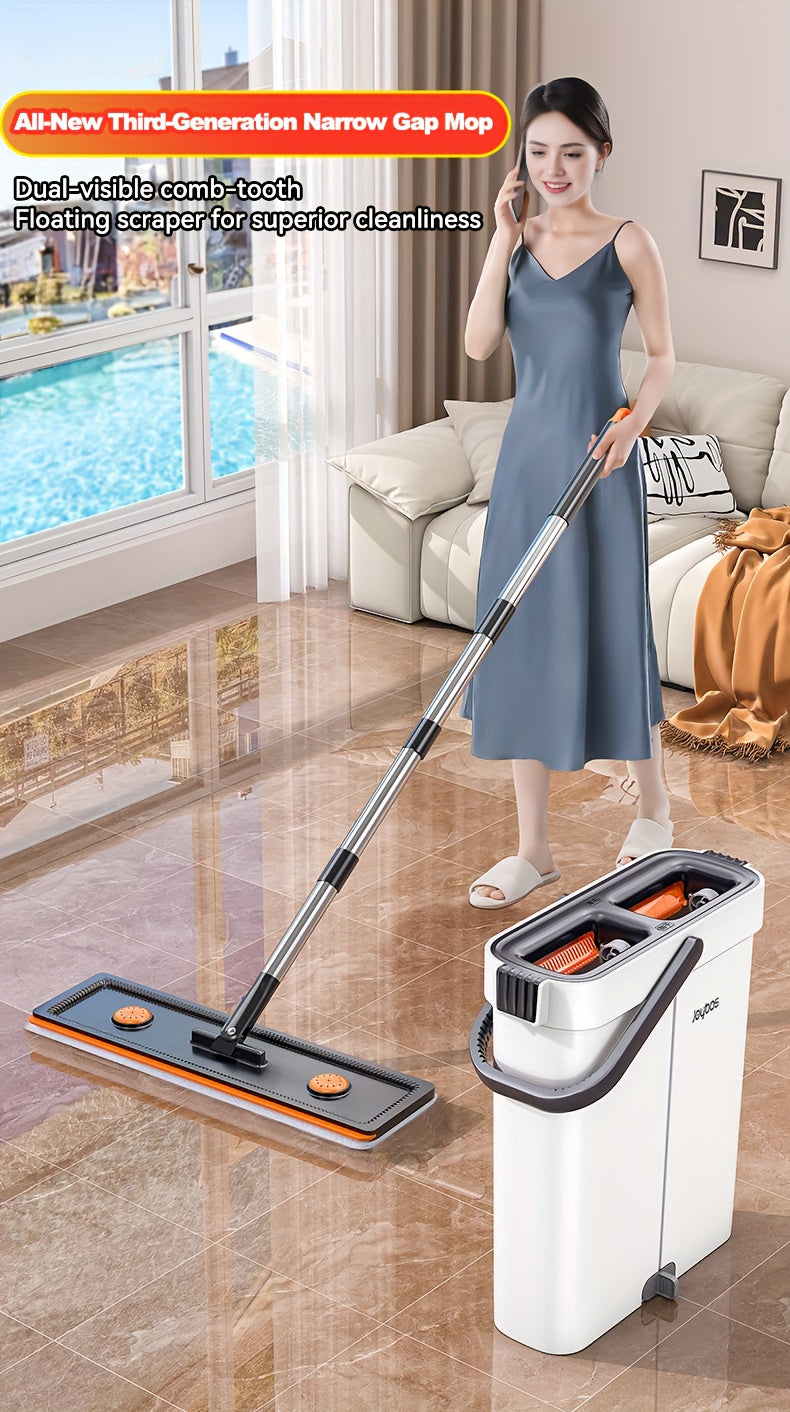 Set mocio e secchio, rotazione 360° per casa e ripostiglio – vista dettagliata 13