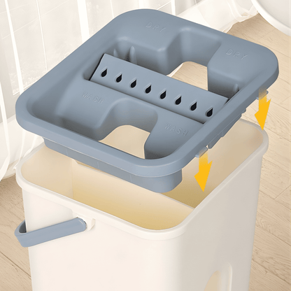 Set mocio e secchio, Set con due scomparti per ripostiglio e casa – vista dettagliata 6