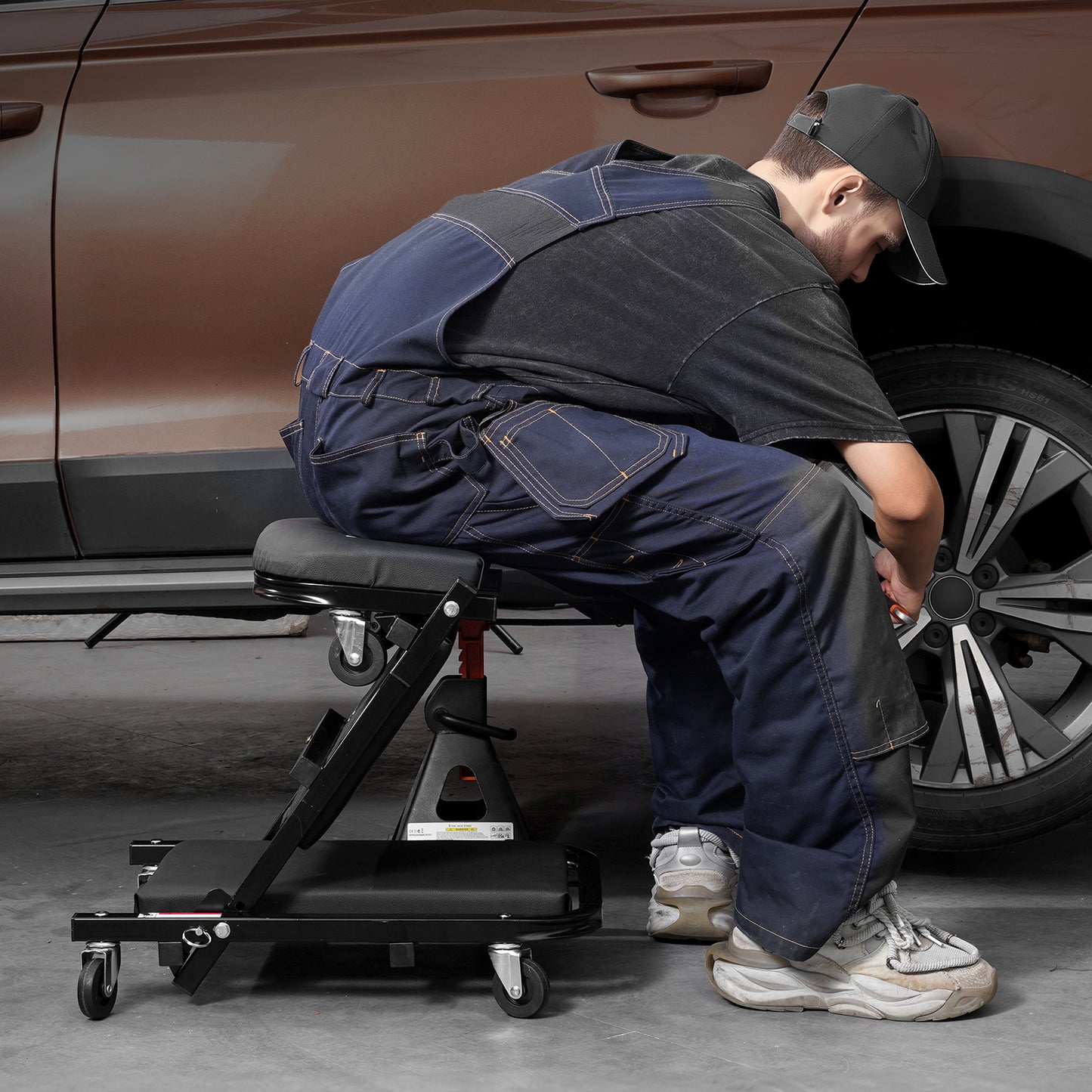 Sgabelli pieghevoli, pieghevole per officina e fai da te – vista dettagliata 9