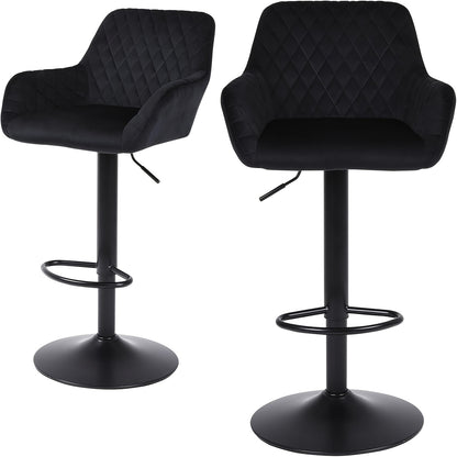 Sgabello da bar, Grigio Scuro per uso quotidiano – vista principale