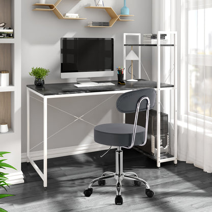 Sgabello girevole, Bianco per smart working – vista dettagliata 4
