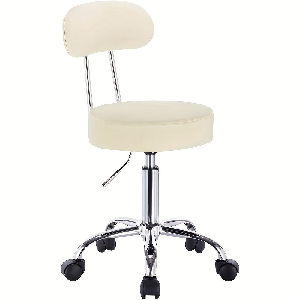Sgabello girevole, Bianco per smart working – vista dettagliata 12
