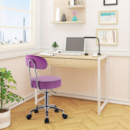 Sgabello girevole, Bianco per smart working – vista dettagliata 18