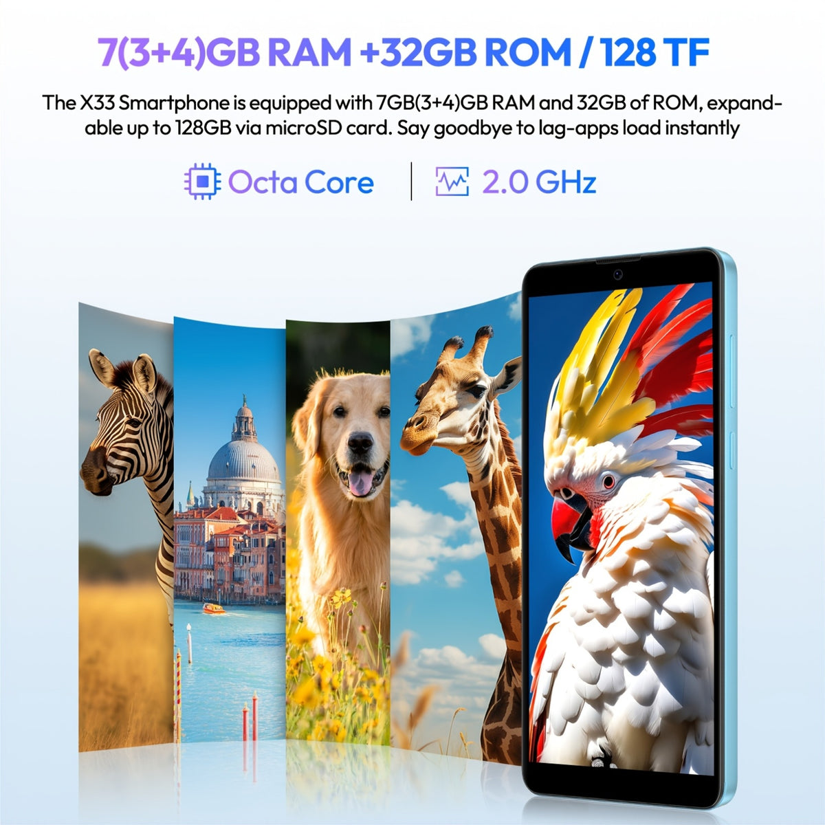 Smartphone Android, 4G per uso quotidiano e casa – vista dettagliata 6