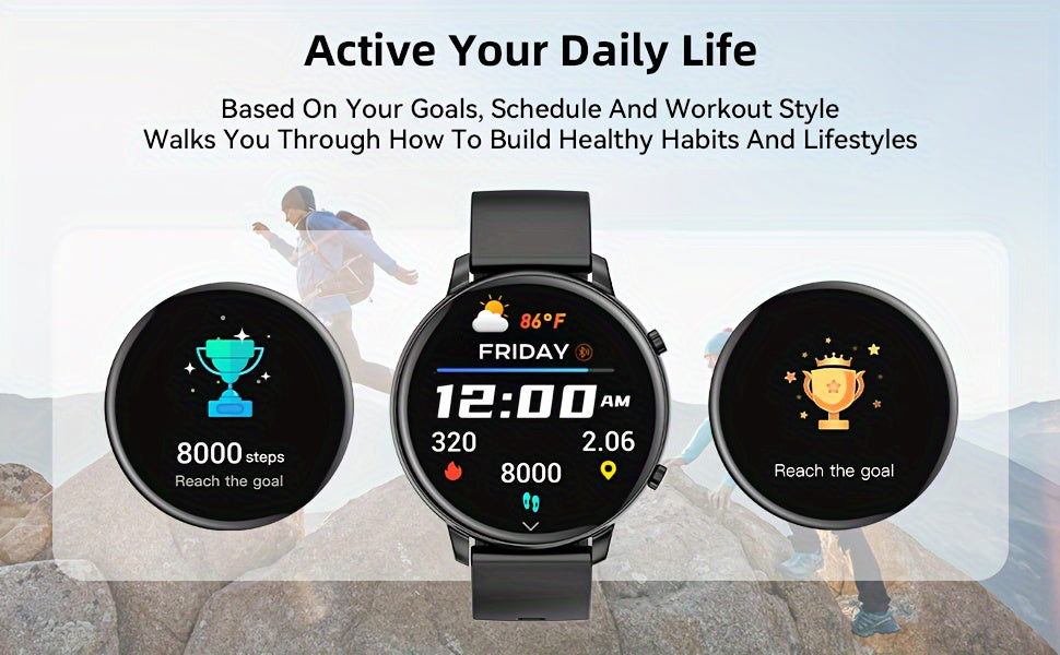 Smartwatch, wireless per Uomo e Donna – vista dettagliata 8