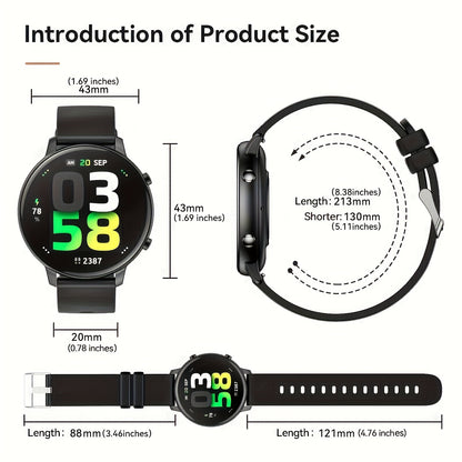 Smartwatch, wireless per Uomo e Donna – vista dettagliata 9