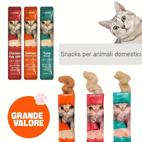 Snack Irresistibili, Confezione Mista per Gattini e animali domestici – vista principale