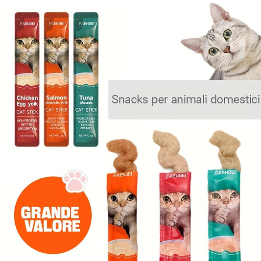 Snack Irresistibili, Confezione Mista per Gattini e animali domestici – vista principale