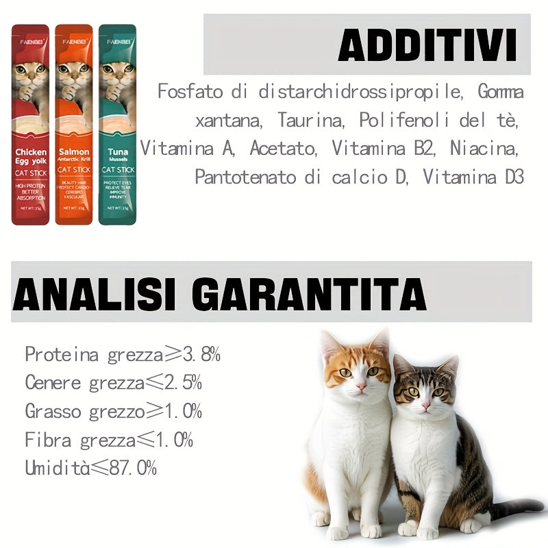 Snack Irresistibili, Confezione Mista per Gattini e animali domestici – vista dettagliata 4