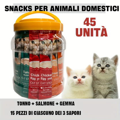 Snack Irresistibili, Confezione Mista per Gattini e animali domestici – vista dettagliata 5