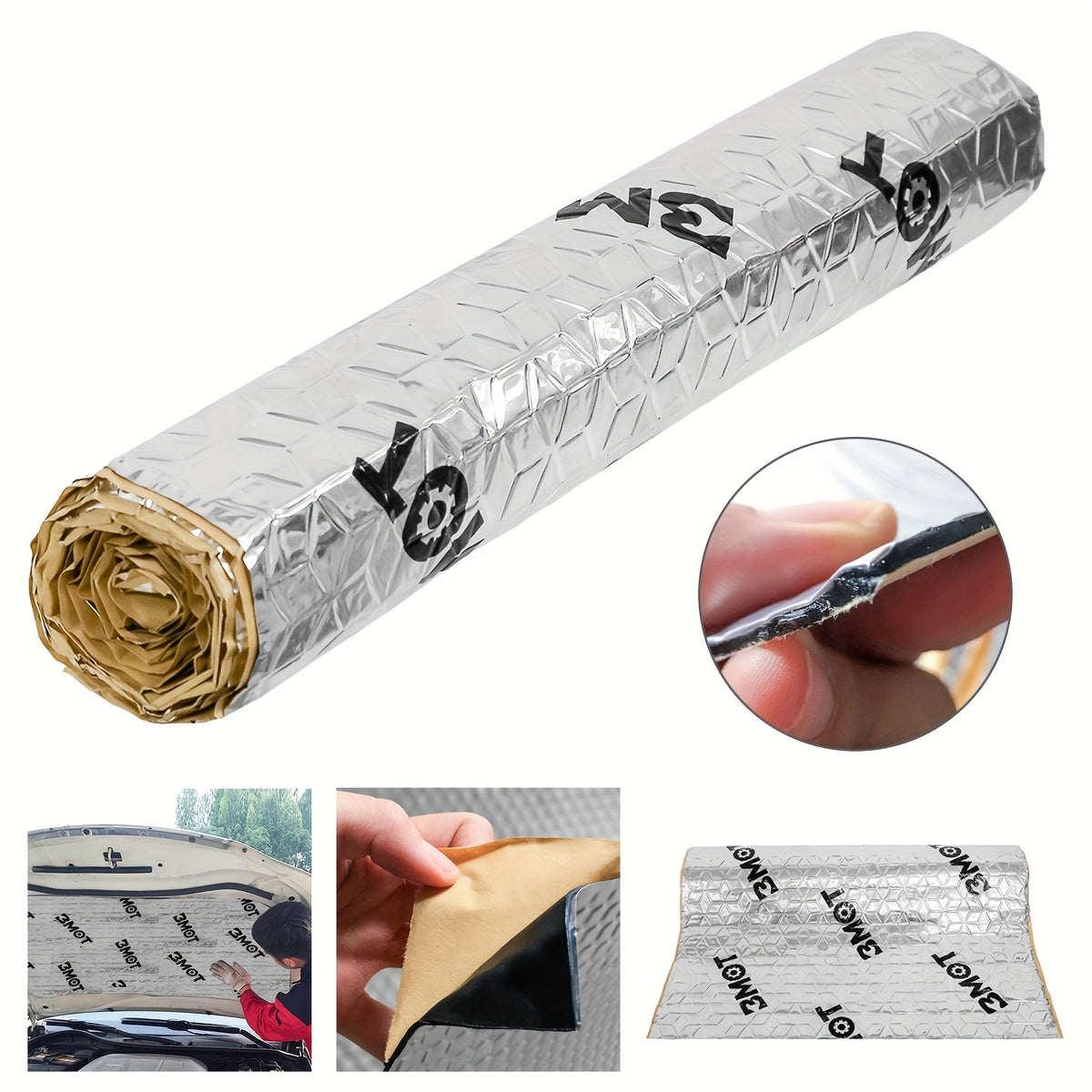 Sonnewelt tappeto acustico in alluminio, 2,2 mm per veicolo e viaggio – vista dettagliata 4