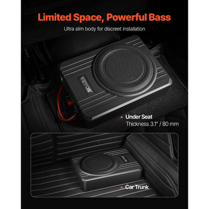 Subwoofer per auto, 400W per veicolo e viaggio – vista dettagliata 3