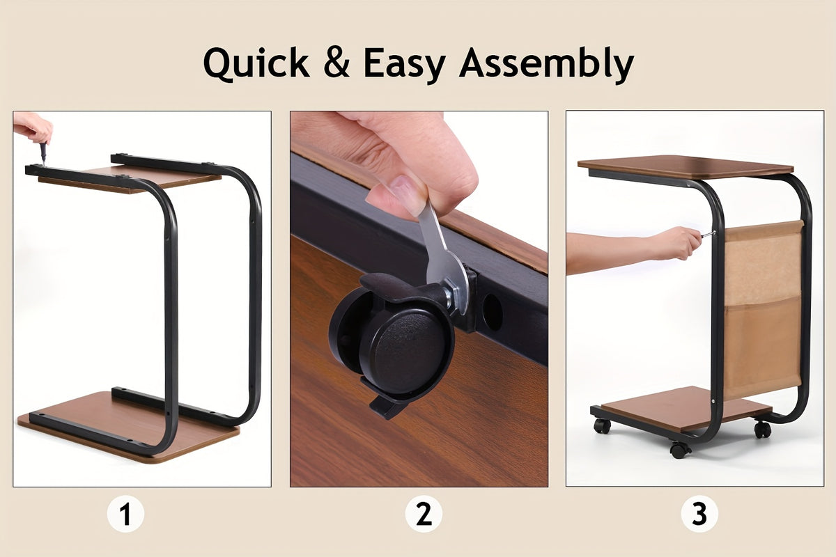 Tavoli da Ufficio Postazioni Computer, Nero per camera da letto e letto – vista dettagliata 10