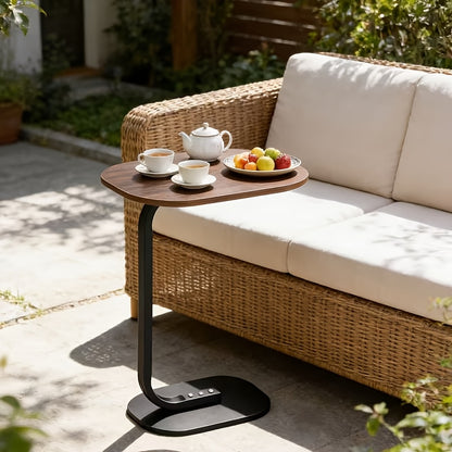 Tavolino da caffè da cortile, Bianco+Bianco per terrazza e giardino – vista principale