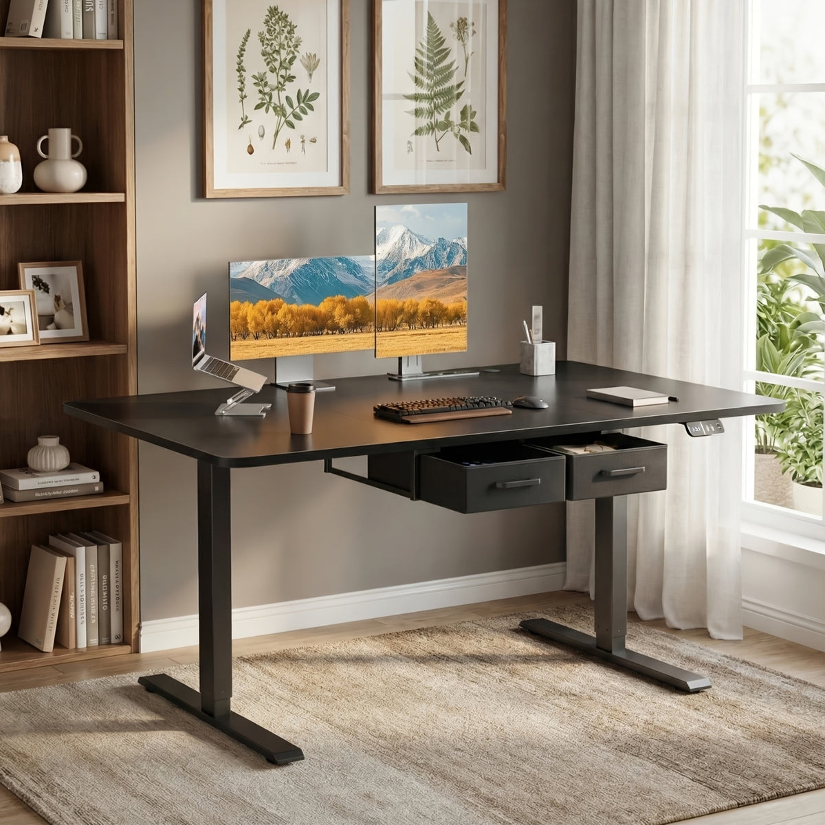 Tavolino da letto per laptop, Bianco 120 Cm per letto – vista principale