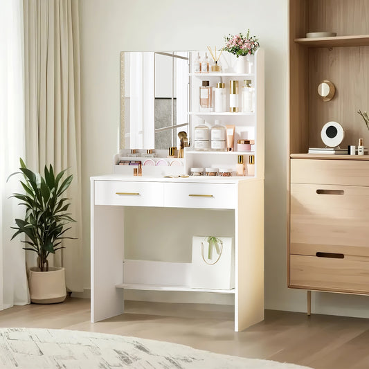 Tavolino da letto per laptop, bianco per divano e smart working – vista principale