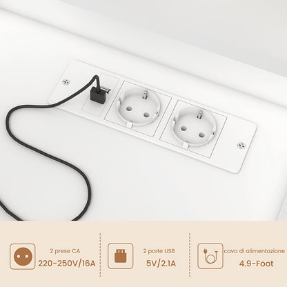 Tavolino da letto per laptop, Tavolo da Trucco con 7 Cassetti per divano – vista dettagliata 4