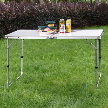 Tavolo da campeggio, alluminio per giardino e balcone – vista dettagliata 7