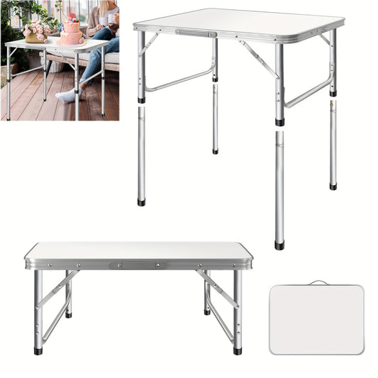 Tavolo da campeggio, regolabile per balcone e giardino – vista principale