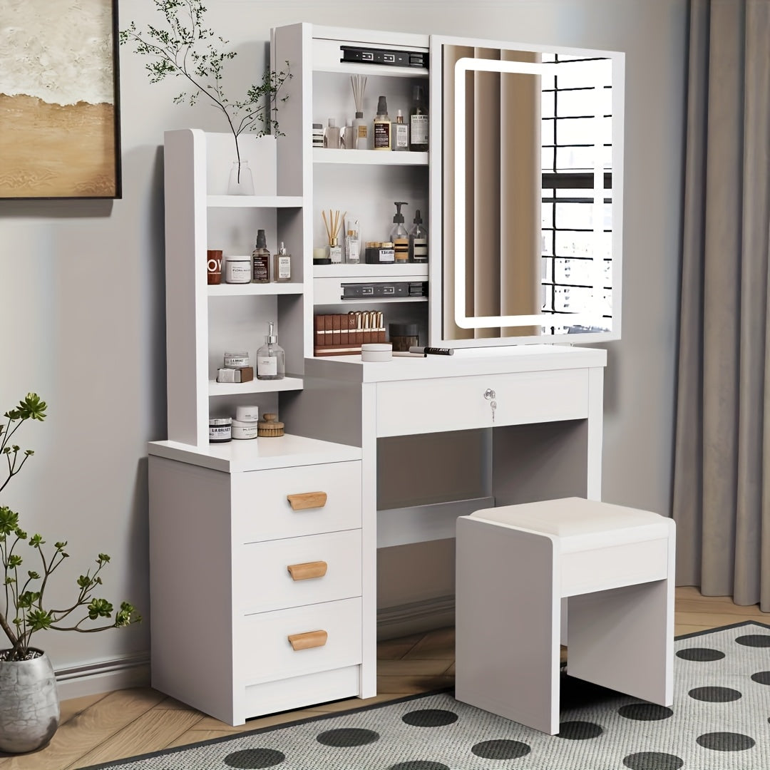 Tavolo da Toeletta, regolabile per uso quotidiano e casa – vista principale