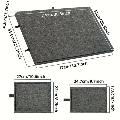 Tavolo per puzzle, 1pz. +6 Cassetti +2 Scatola di immagazzinaggio per progetti creativi – vista dettagliata 3