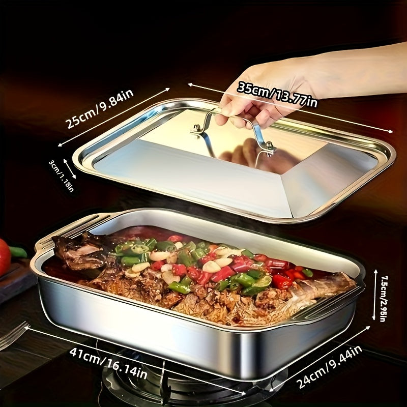 Teglie da forno, 3 pezzi con 1 pala di legno per cottura e grigliatura – vista dettagliata 3