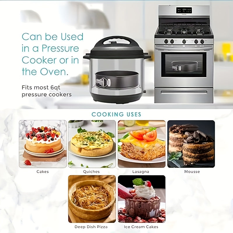 Teglie Rotonde Antiaderenti, rimovibile per Chiffon Cakes e Cheesecake – vista dettagliata 4