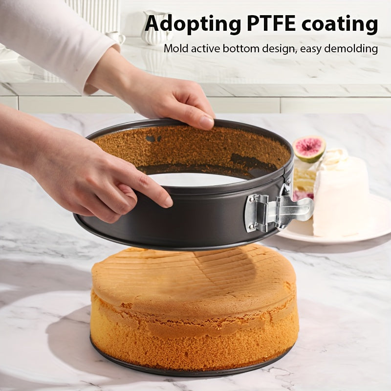 Teglie Rotonde Antiaderenti, rimovibile per Chiffon Cakes e Cheesecake – vista dettagliata 7