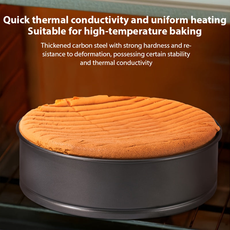 Teglie Rotonde Antiaderenti, rimovibile per Chiffon Cakes e Cheesecake – vista dettagliata 8