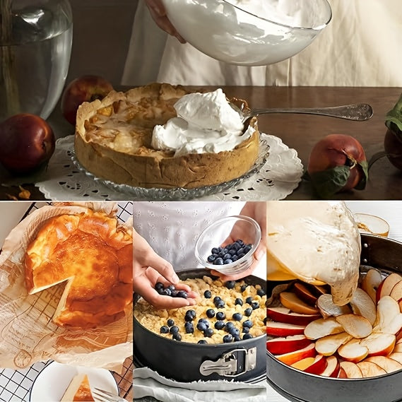 Teglie Rotonde Antiaderenti, rimovibile per Chiffon Cakes e Cheesecake – vista dettagliata 12