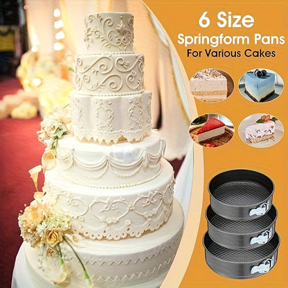 Teglie Rotonde Antiaderenti, rimovibile per Chiffon Cakes e Cheesecake – vista dettagliata 13