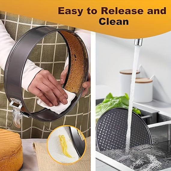 Teglie Rotonde Antiaderenti, rimovibile per Chiffon Cakes e Cheesecake – vista dettagliata 14
