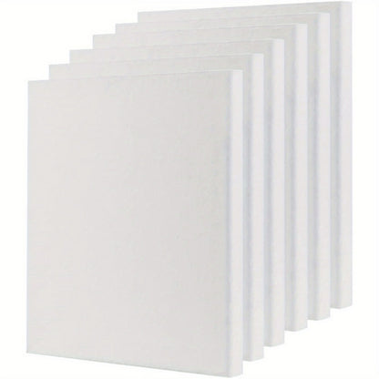 Tela Artistica A3 Pannelli, 6 Pezzi per Pittura 100% Bianchi per Acquerello e uso quotidiano – vista dettagliata 2