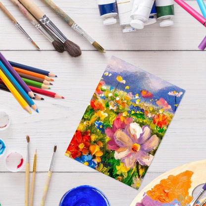Tela Artistica A3 Pannelli, 6 Pezzi per Pittura 100% Bianchi per Acquerello e uso quotidiano – vista dettagliata 5