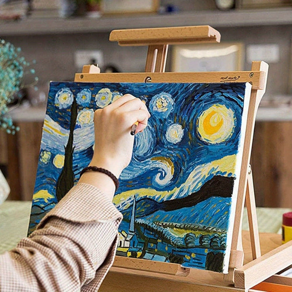 Tela Artistica A3 Pannelli, 6 Pezzi per Pittura 100% Bianchi per Acquerello e uso quotidiano – vista dettagliata 6