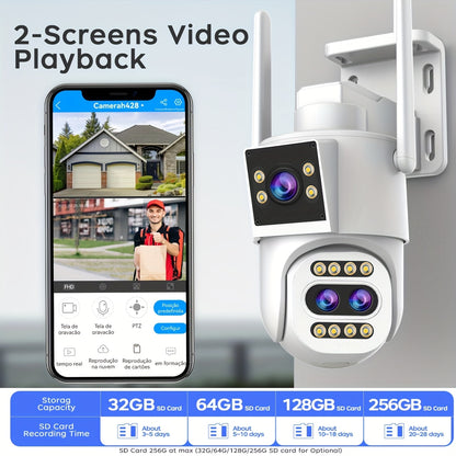 Telecamera di sorveglianza PTZ per visualizzazione dettagliata + Rotazione e uso quotidiano – vista dettagliata 8